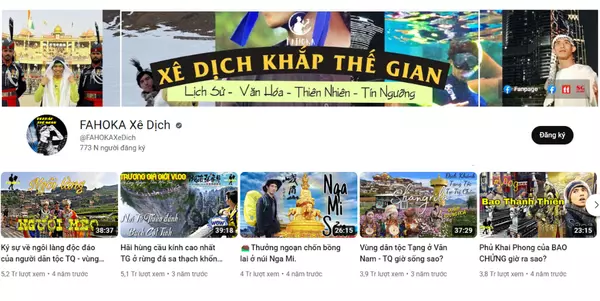 Những kênh Youtube, TikTok hàng đầu về du lịch mà bạn không thể bỏ qua