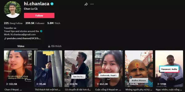 Những kênh Youtube, TikTok hàng đầu về du lịch mà bạn không thể bỏ qua