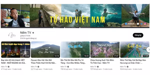 Những kênh Youtube, TikTok hàng đầu về du lịch mà bạn không thể bỏ qua