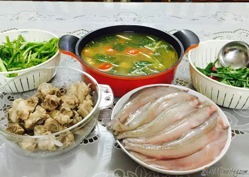 Lẩu cá khoai Quảng Bình