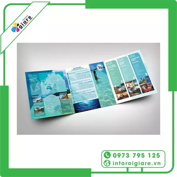 Mẫu brochure du lịch đẹp Vũng Tàu