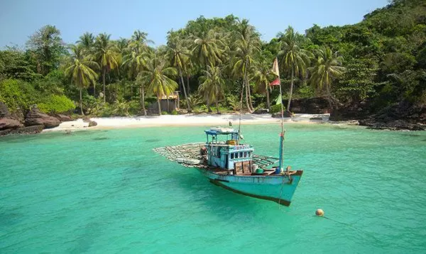 Bãi Thơm ở Phú Quốc