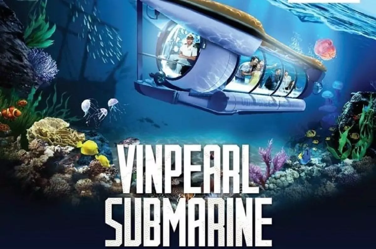 Tàu Ngầm Vinpearl Sub Marine Nha Trang