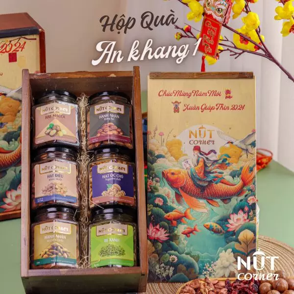 Hộp quà tết An Khang