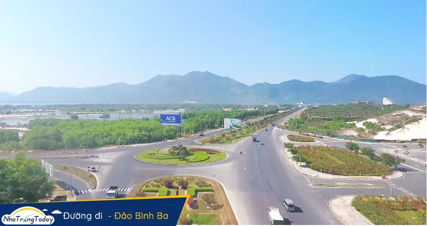 Đường đi đến Đảo Bình Ba từ Nha Trang