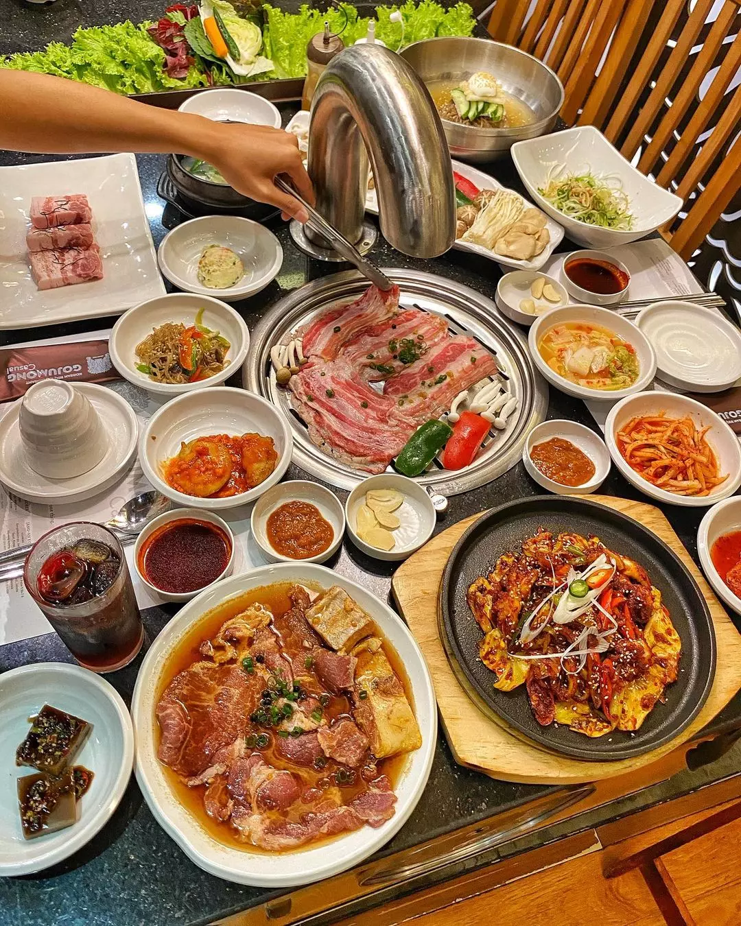 nhung quan an buffet nuong han quoc ha noi khien ban ngat ngay