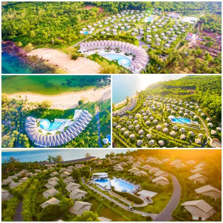 The Shell Resort Phú Quốc với thiết kế như hình con sò khổng lồ
