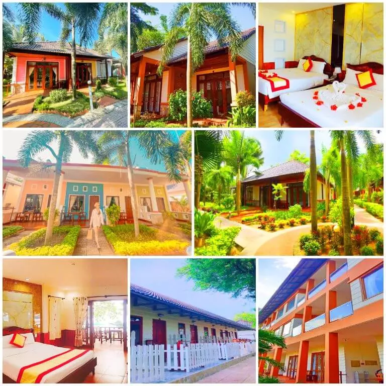 Orange resort ở Phú Quốc được bao trùm bởi khu vườn xanh ngát đầy nắng và gió