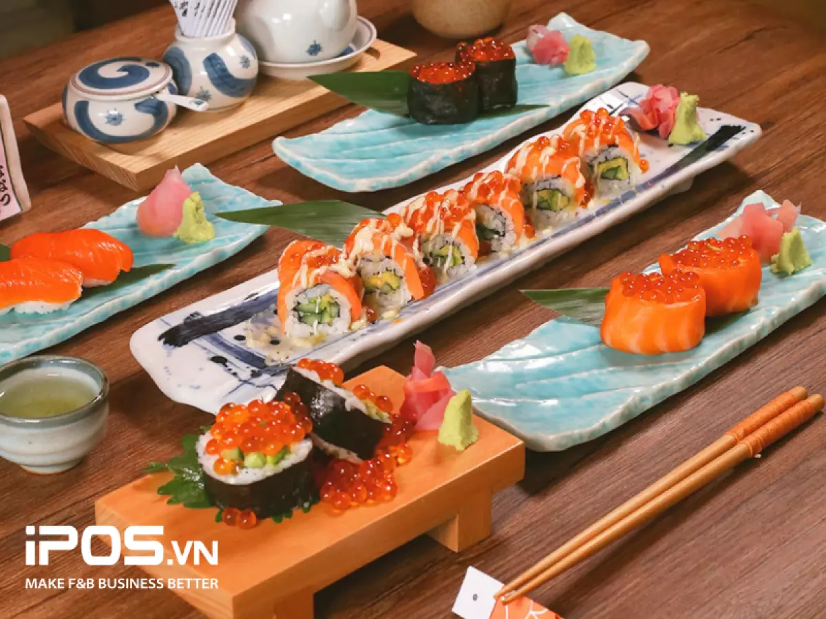 Sushi Hokkaido Sachi - địa điểm ăn uống trong Lotte Mall Tây Hồ không thể bỏ qua