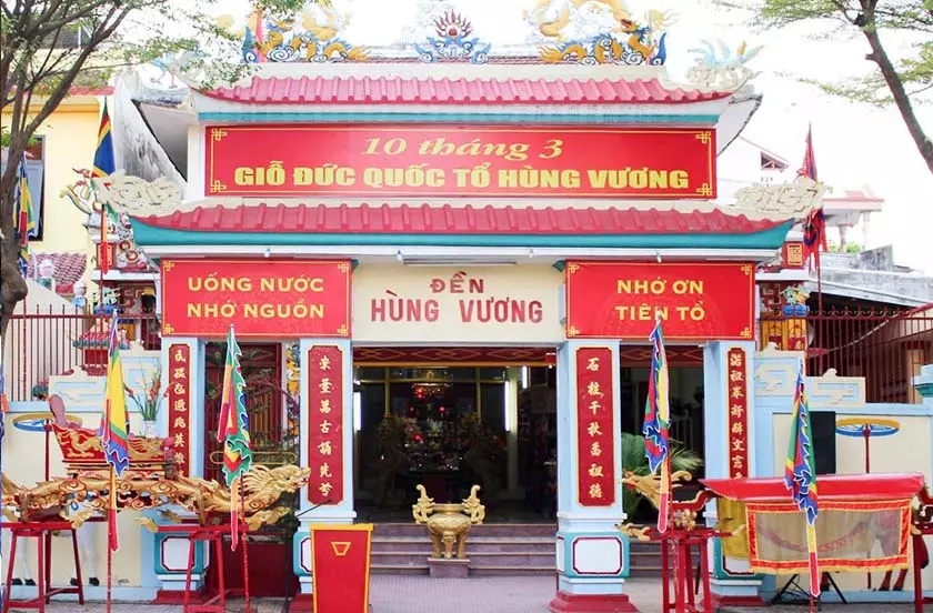 Đền Hùng Vương - Nơi tổ chức lễ hội Đền Hùng ở Nha Trang