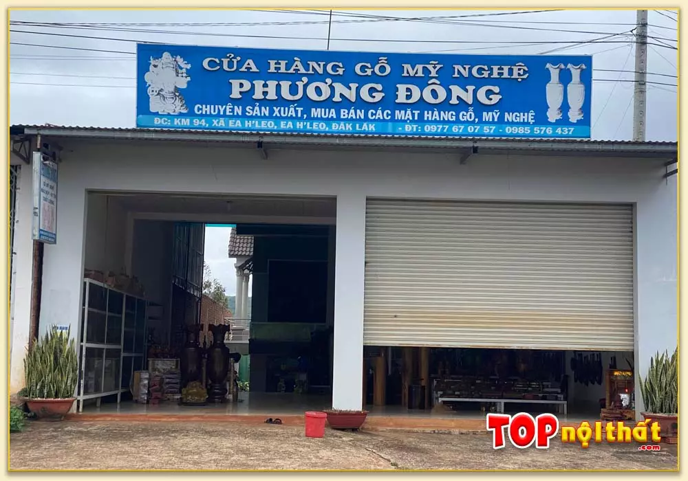 Dia chi Phuong Dong ban do go my nghe o Dak Lak