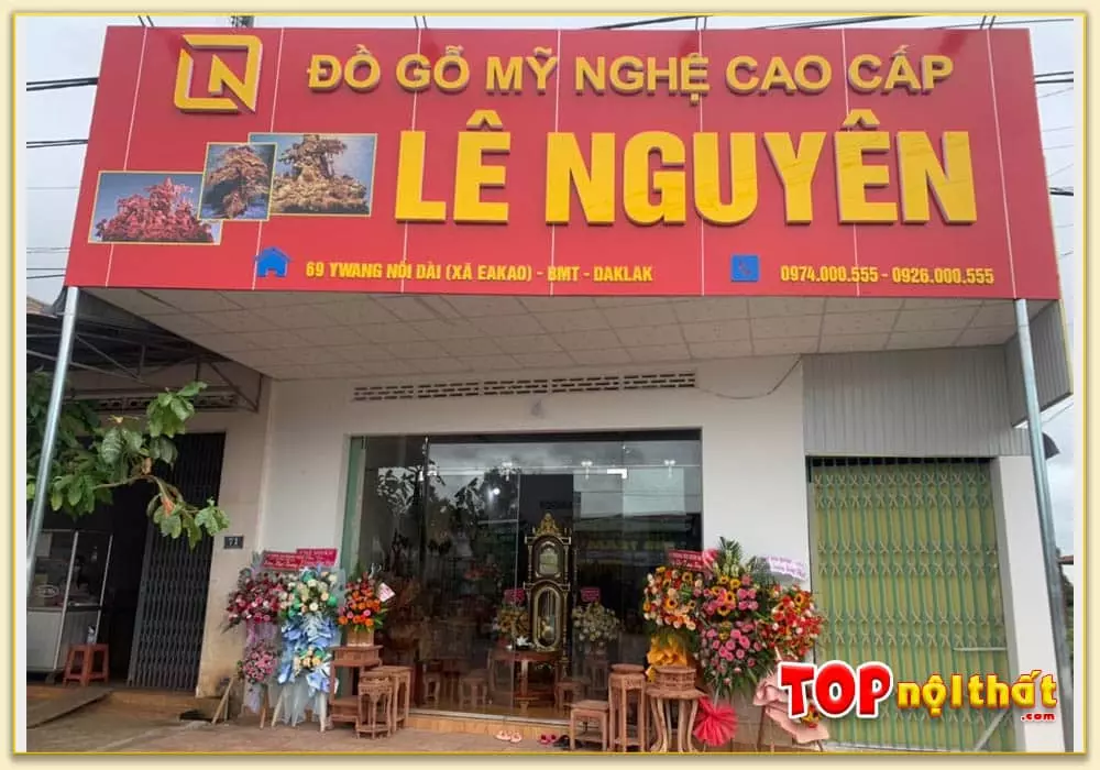 Dia chi Le Nguyen ban do go my nghe o Dak Lak