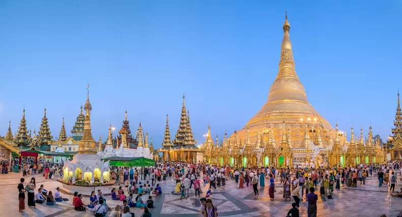 Phong cảnh tuyệt đẹp ở Myanmar