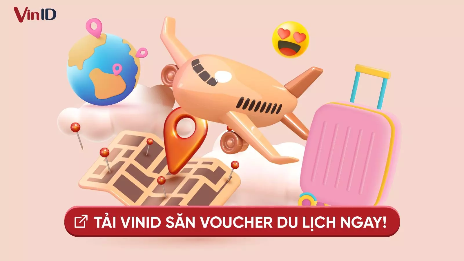 Banner CTA săn voucher du lịch