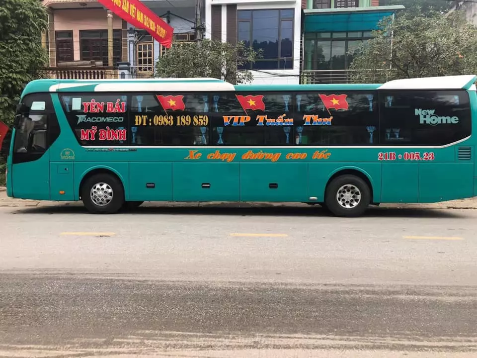 Nhà xe Tuấn Thư tuyến Lào Cai đi Yên Bái