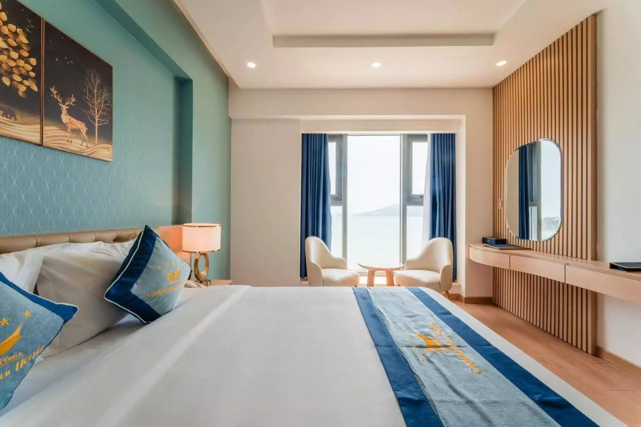 Phòng nghỉ sang trọng tại Canary Gold Hotel