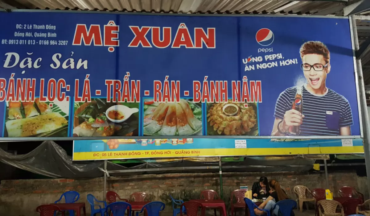 Quán bánh lọc mệ Xuân