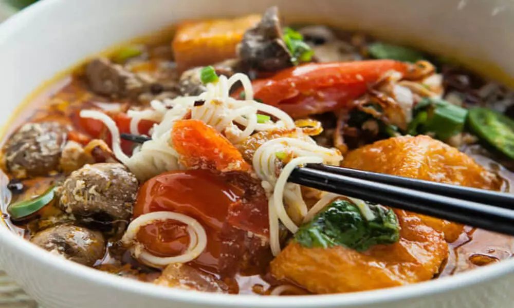 Bún rêu lưỡi