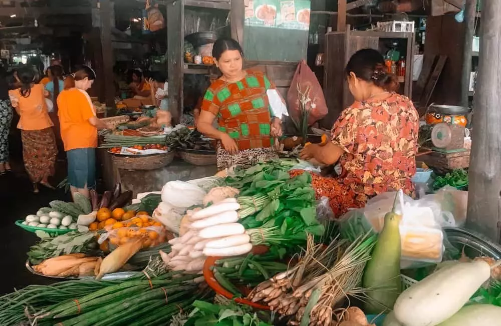 Visiting the central market