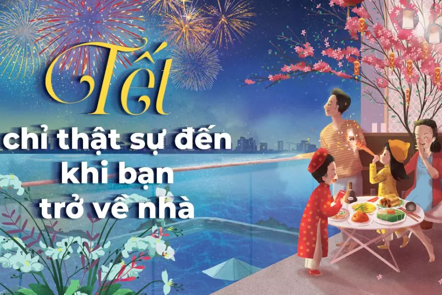 Dù có xa cách đến đâu thì Tết cũng phải về nhà!