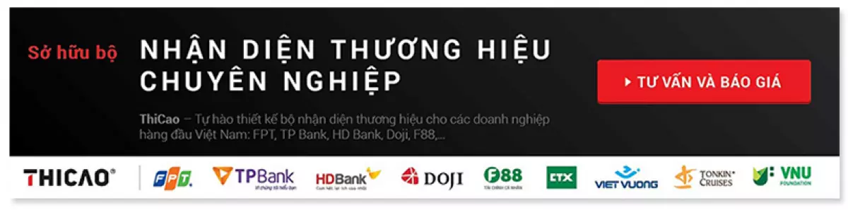 CTA Sở hữu thiết kế bộ nhận diện thương hiệu