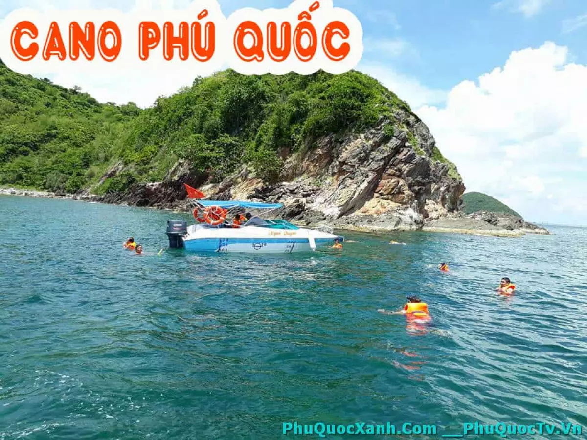 Cano phú quốc khám phá 3 đảo 4 đảo Phú Quốc