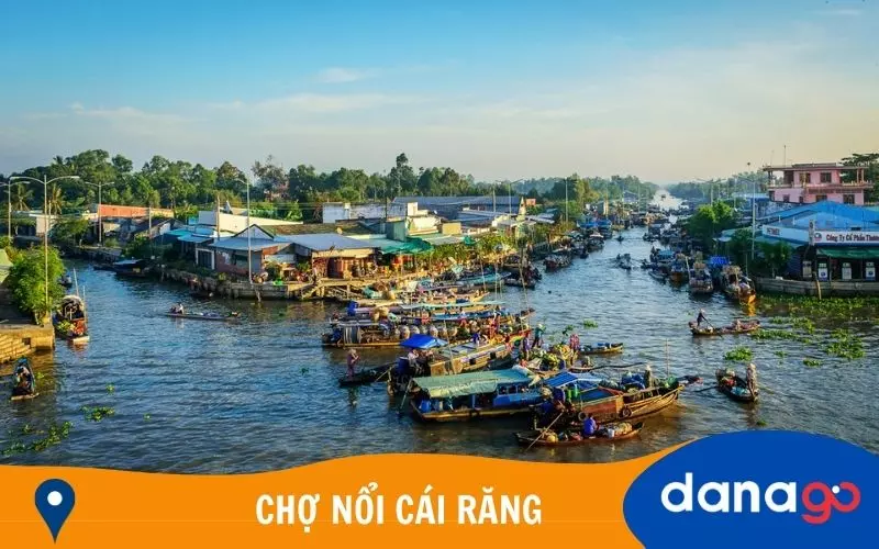 chợ nổi cái răng