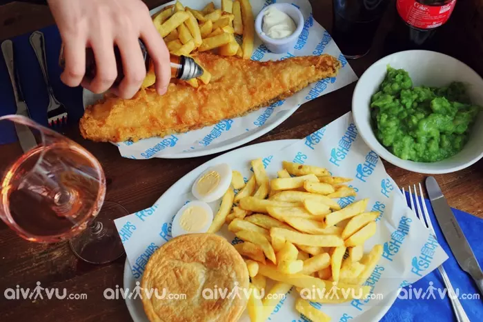 Fish And Chips- món ăn nổi tiếng ở Anh