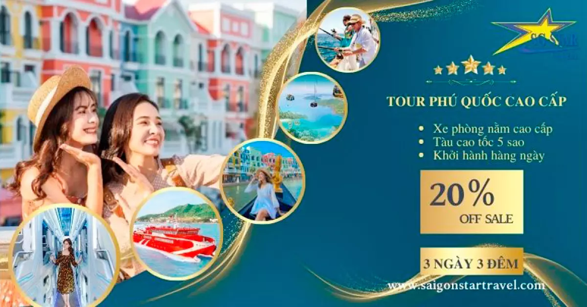 Tour cao cấp Phú Quốc 3N3Đ