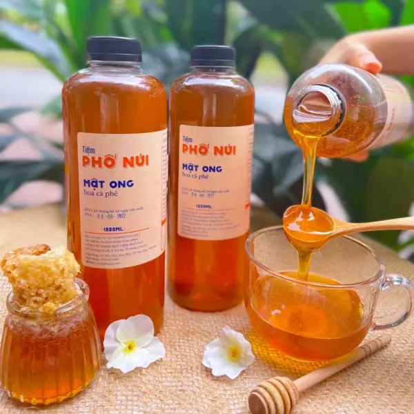 Mật ong hoa cà phê đặc sản buôn mê thuột làm quà