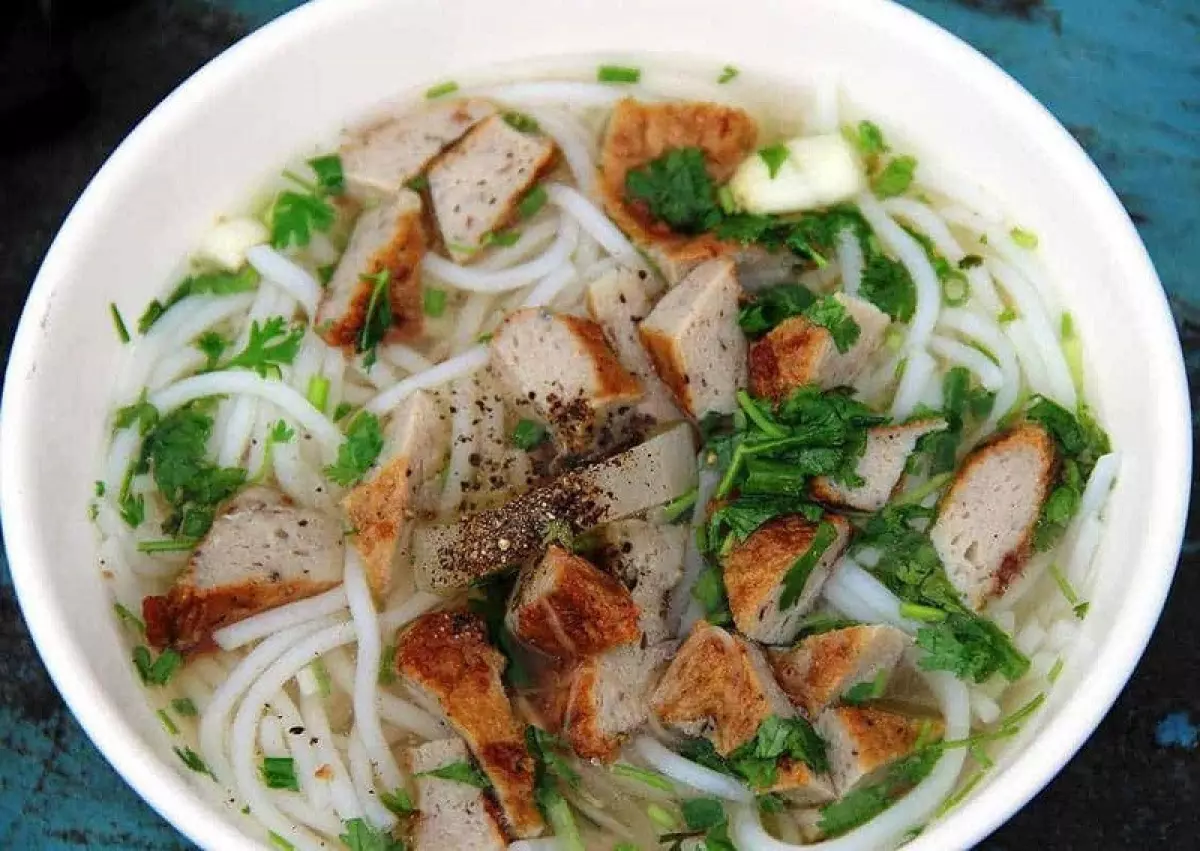 Bánh canh chả cá Nha Trang