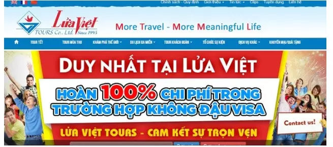 Công Ty TNHH Du Lịch Lửa Việt