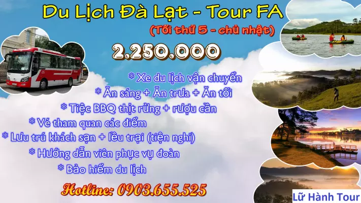 Du lịch dành cho người độc thân - Tour FA