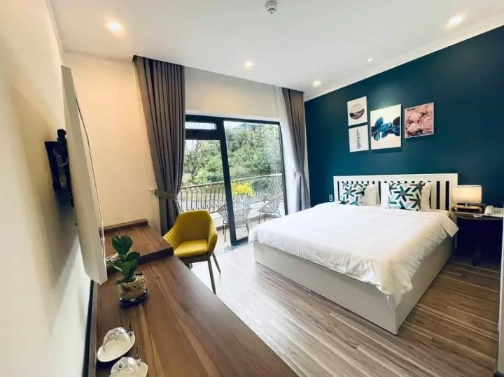 Mỗi phòng ngủ của Memory inn Dalat đều có ban công