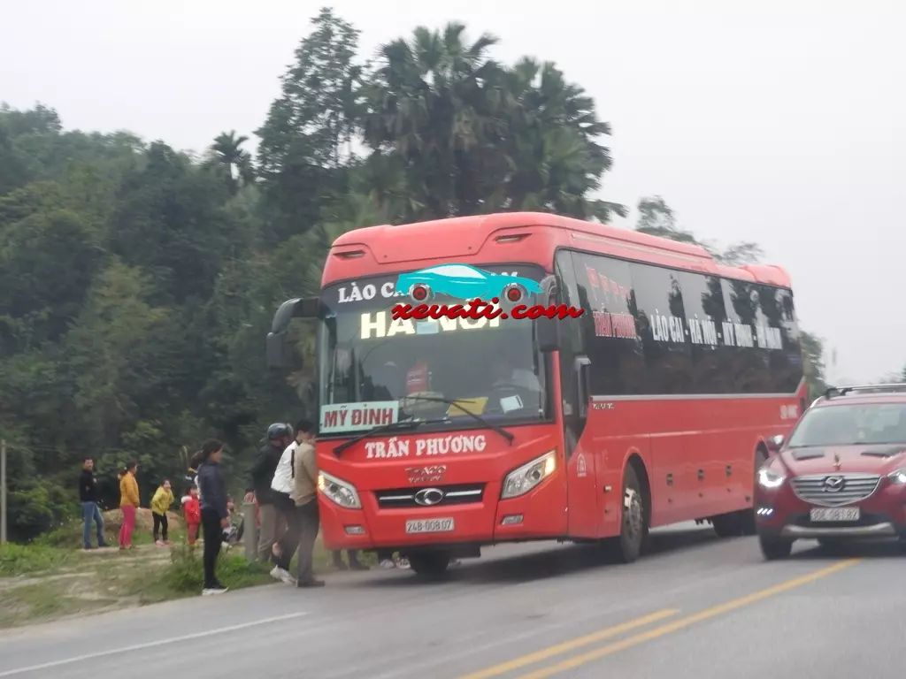 Xe khách Trần Phương từ Lào Cai đi Lai Châu