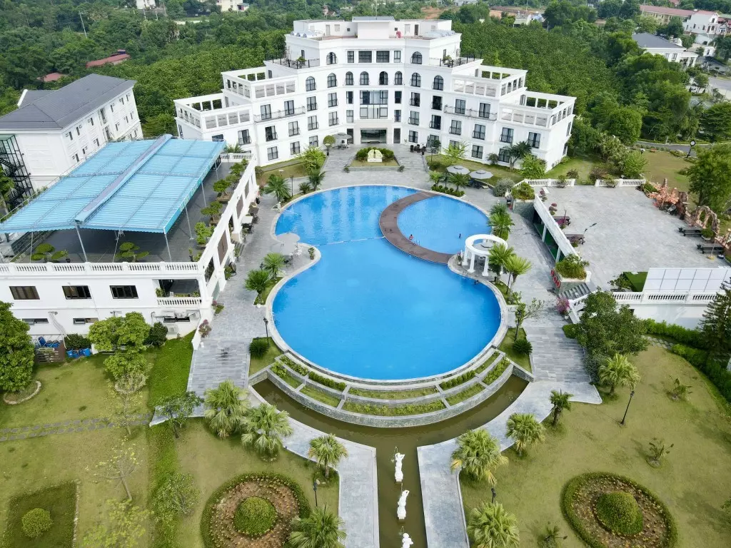 Khu nghỉ dưỡng Glory Resort nhìn từ trên cao