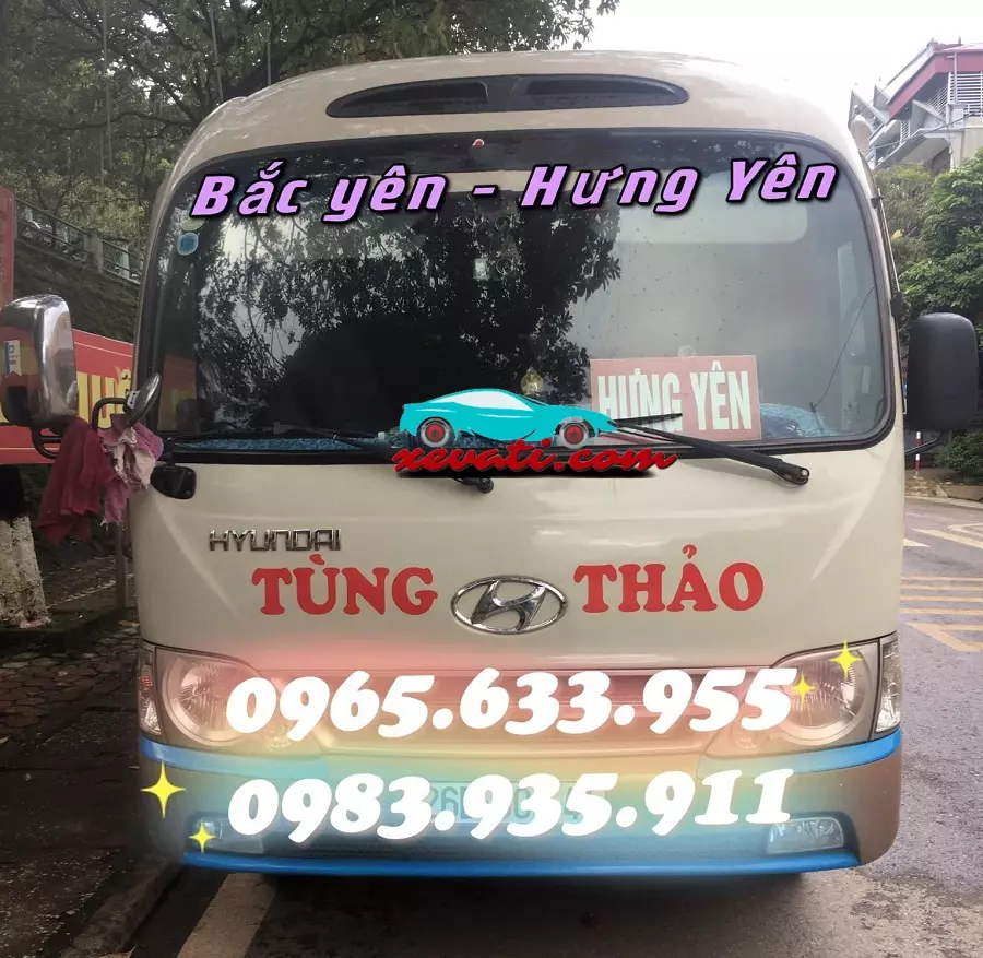 Xe khách giường nằm Tùng Thảo đi Hưng Yên