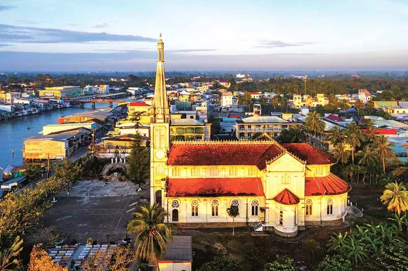 Địa điểm du lịch Tiền Giang tâm linh - Chùa Linh Thứu Tiền Giang