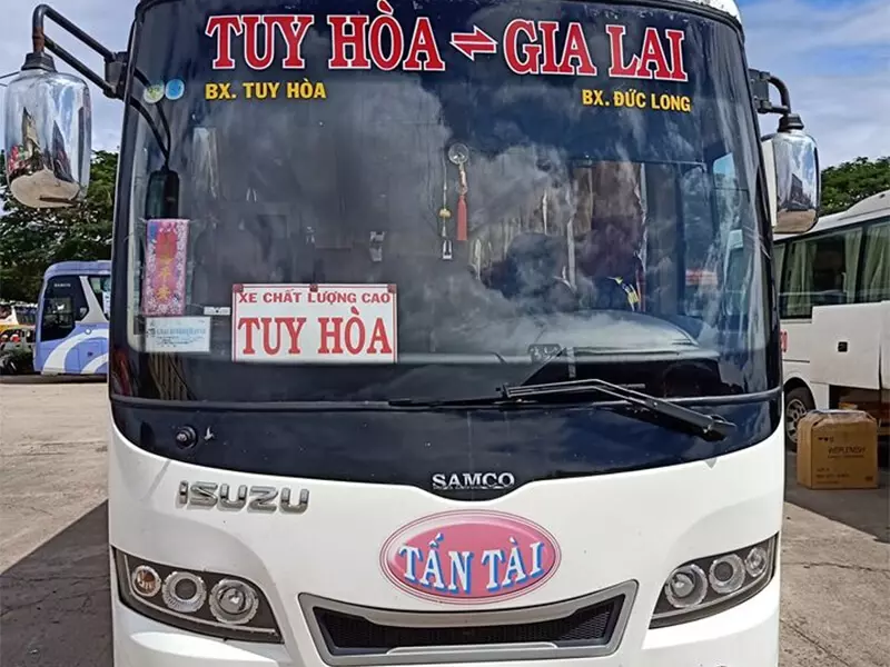 Nhà xe Tấn Tài tuyến Sơn La đi Yên Bái