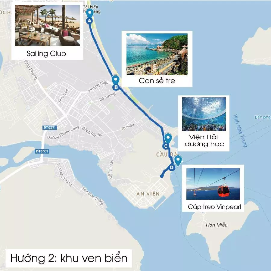 Bản đồ du lịch Nha Trang