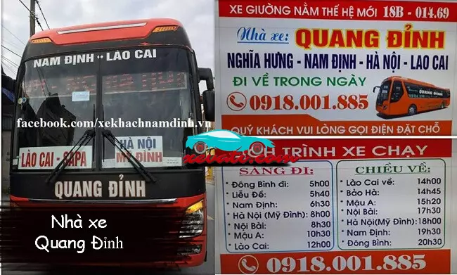 Nhà xe khách Quang Đỉnh