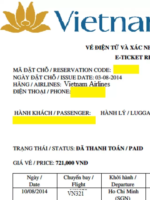   Vé máy bay từ Hà Nội đi Cần Thơ: Sự lựa chọn tốt nhất của bạn