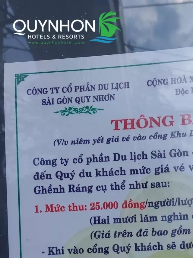   Ghềnh Ráng Tiên Sa - Tận hưởng thiên nhiên tuyệt mỹ của Quy Nhơn