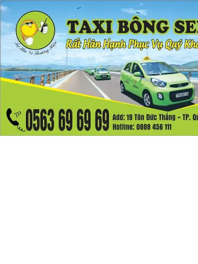   Tổng hợp các hãng taxi Quy Nhơn giá rẻ cập nhật mới nhất 2022