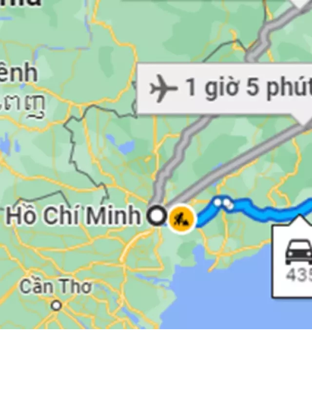   Khoảng cách Sài Gòn Nha Trang bao nhiêu km?