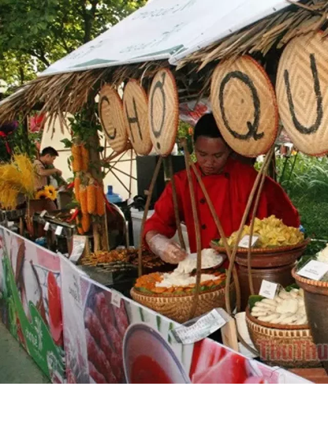   Những mẫu trang trí gian hàng ẩm thực đơn giản mà đẹp