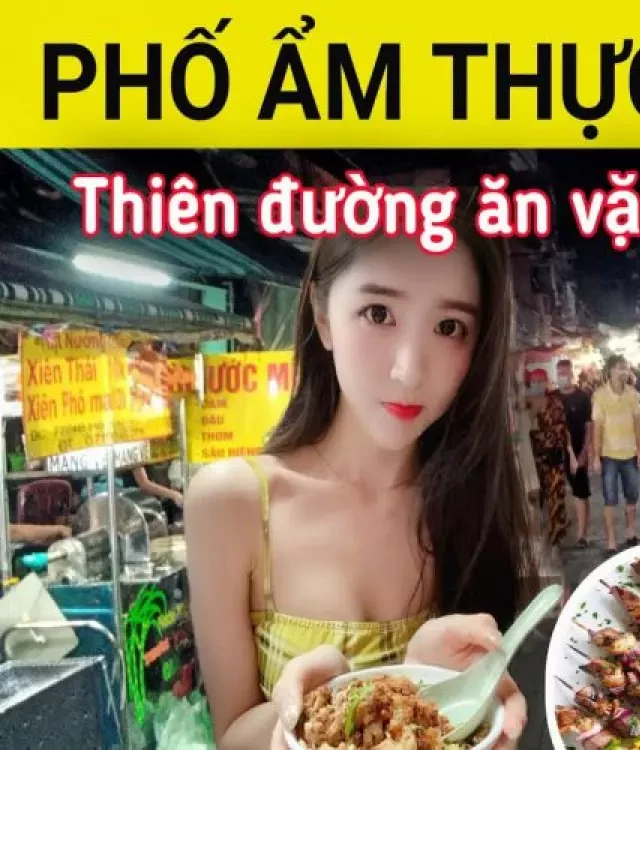   Phố ẩm thực Hồ Thị Kỷ – Nơi hẹn hò với ẩm thực đặc sắc Sài Gòn