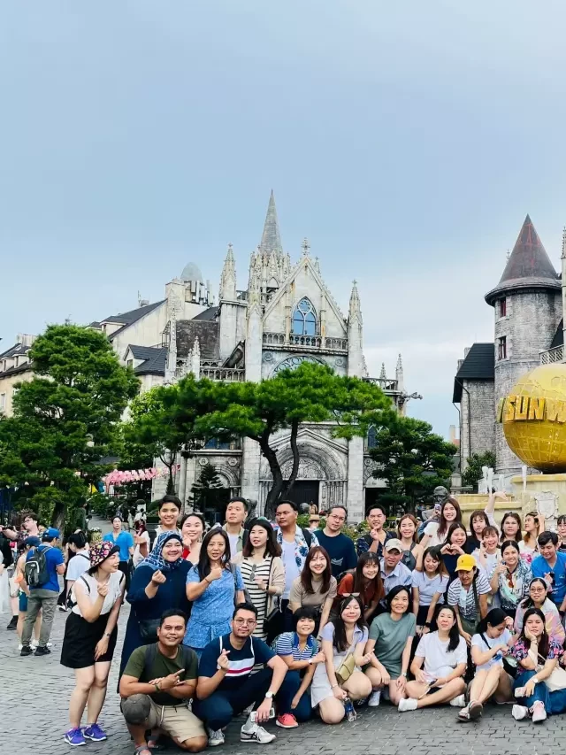   Tour Bà Nà 2 ngày 1 đêm nghỉ đêm tại Làng Pháp Ghép đoàn