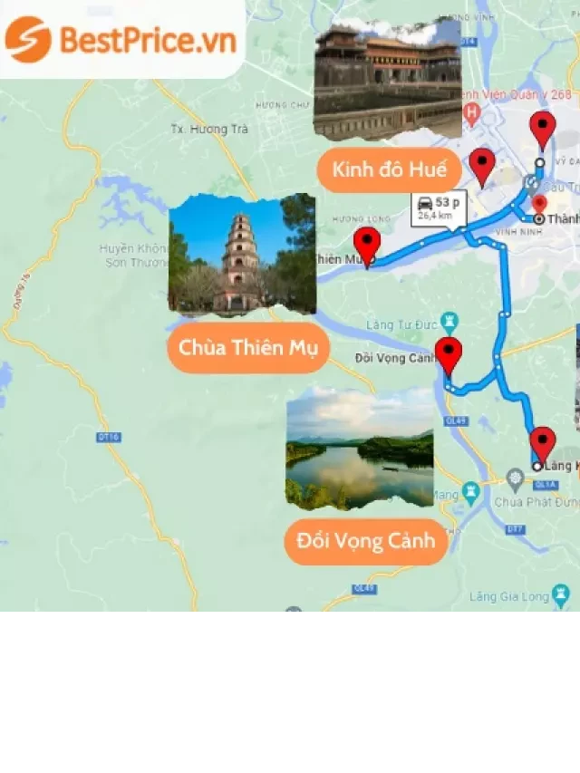   Tour du lịch Huế trọn gói giá tốt: Khám phá xứ sở mộng mơ