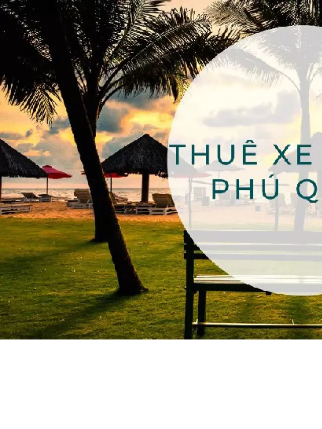   Top 5 Địa Điểm Cho Thuê Xe Ô Tô Tự Lái Tại Phú Quốc: Giá Tốt Nhất